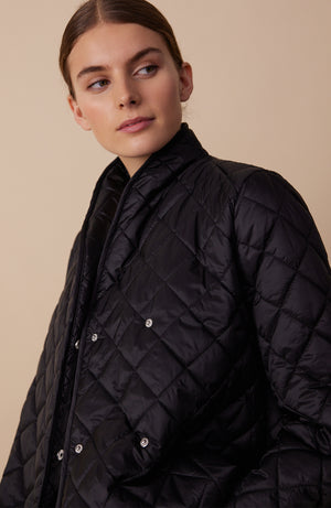 Quilted Jacket Black